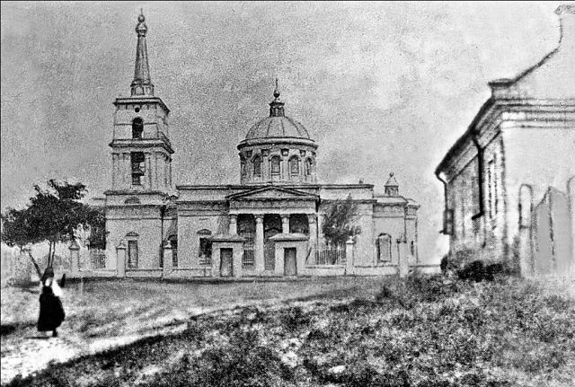Первая церковь во имя святых Петра и Павла в Васильевке