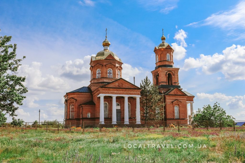 Спасо-Преображенская церковь город Пологи