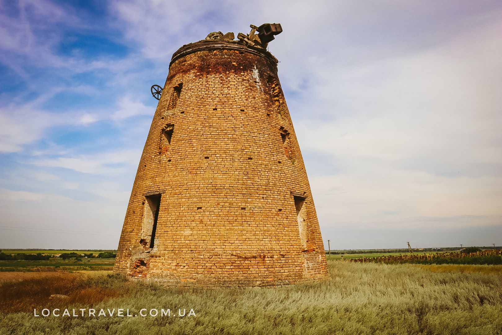 Ветряная мельница в Грушевке