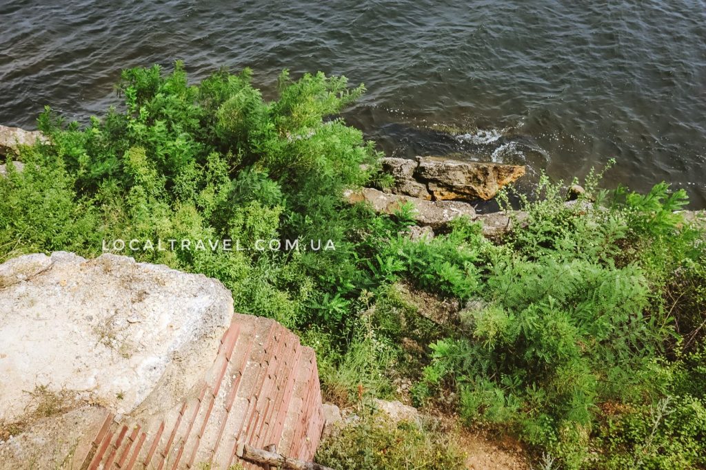 Природня скеля у Дніпра