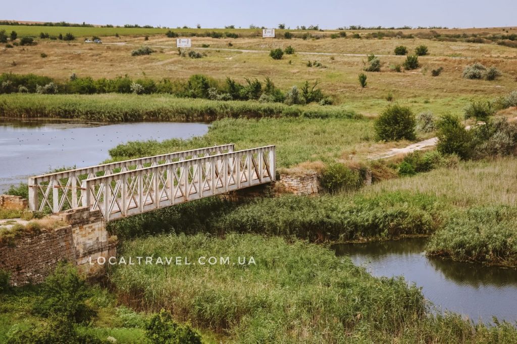 Залізний міст у селі Тягинка