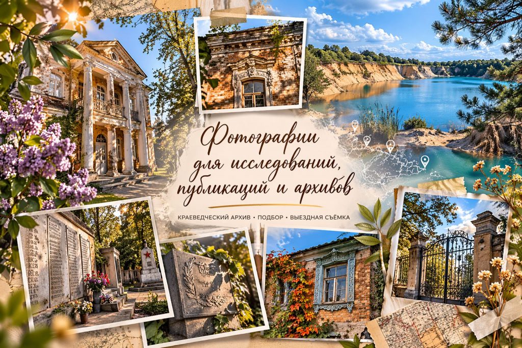 Фотографии для публикаций, исследований и архивов