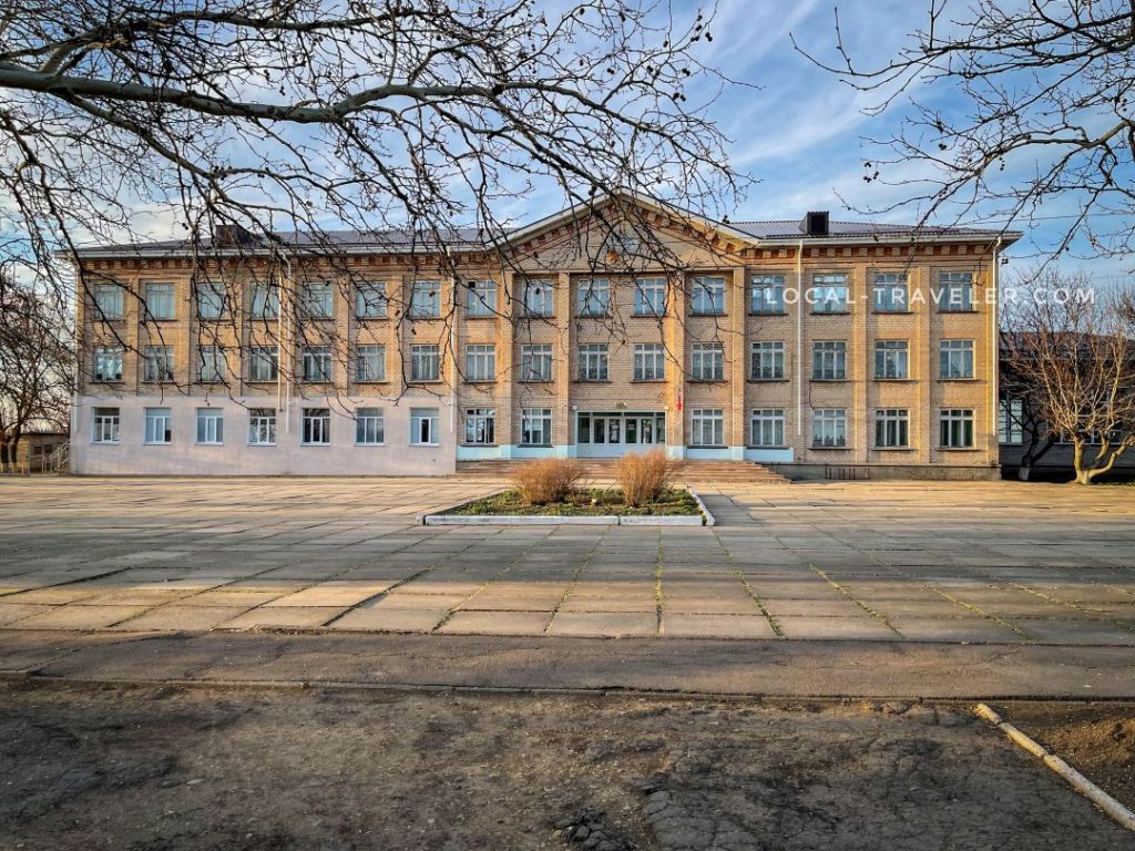 Село Володимирівка, Якимівський район Сільська школа. Село Володимирівка, Якимівський район