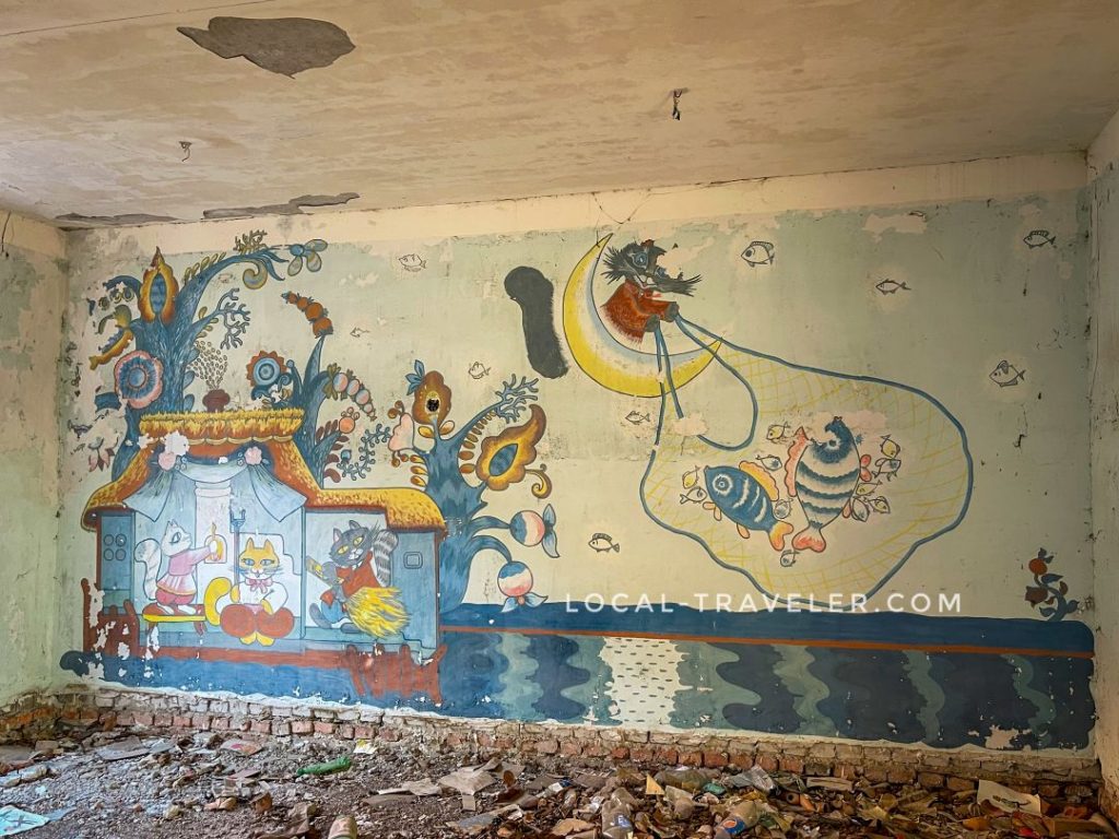Село Володимирівка, Якимівський район Занедбаний дитсадок. Село Володимирівка, Якимівський район
